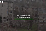 Tre anni di guerra in Ucraina in cifre