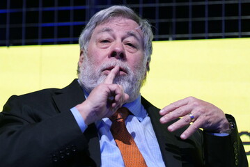 Steve Wozniak al Mobile World Congress (MWC) 2025 a Barcelona