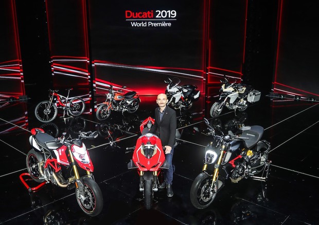 Svelata al teatro Ciak parata di novità Ducati per l'Eicma © Ducati