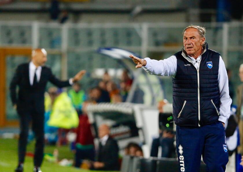 Soccer: Serie A; Pescara-Roma - RIPRODUZIONE RISERVATA