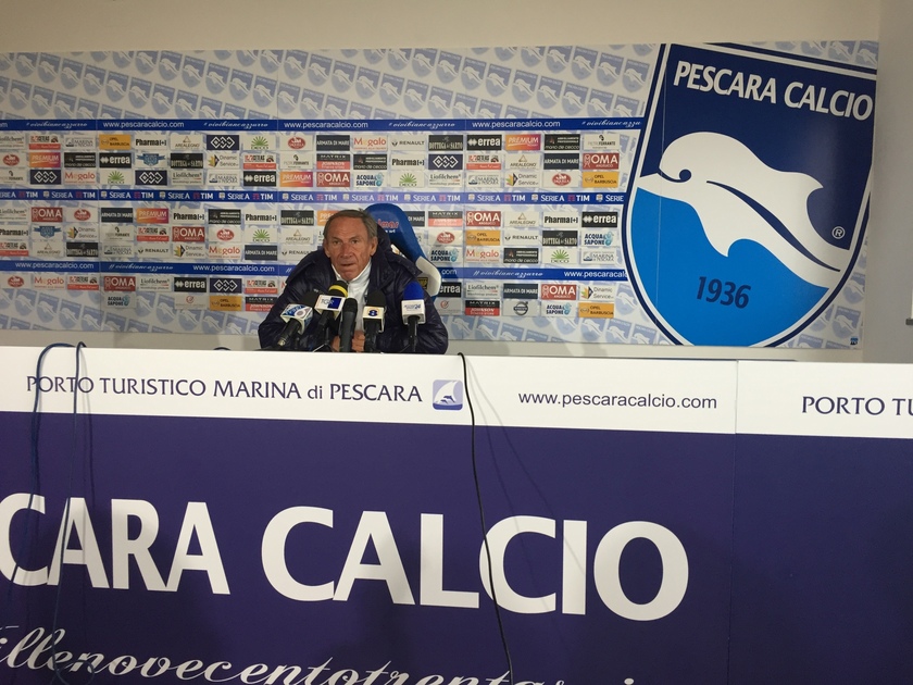 Pescara, Zeman - RIPRODUZIONE RISERVATA