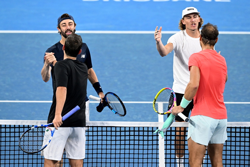 Brisbane International tennis tournament - RIPRODUZIONE RISERVATA