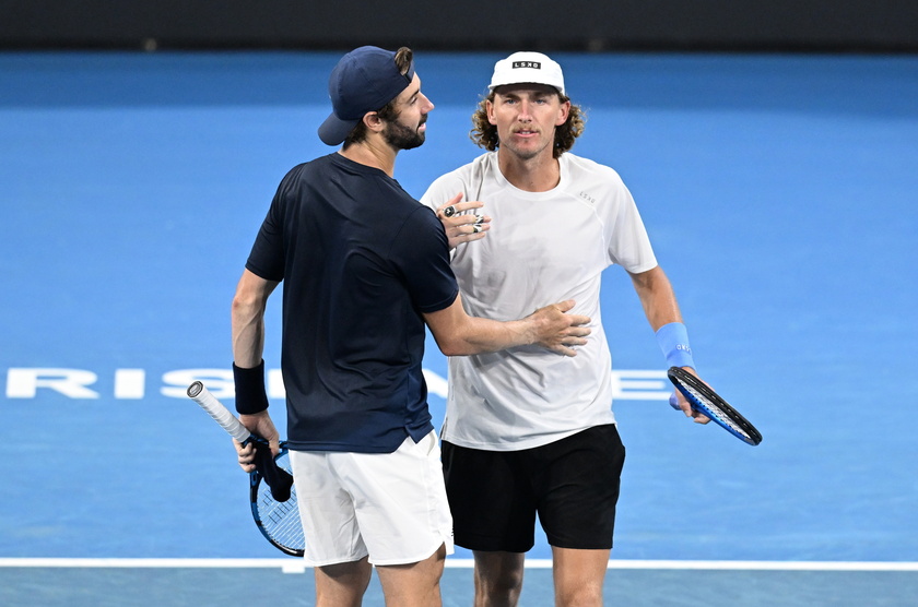 Brisbane International tennis tournament - RIPRODUZIONE RISERVATA