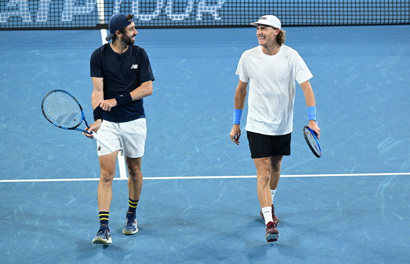 Brisbane International tennis tournament - RIPRODUZIONE RISERVATA
