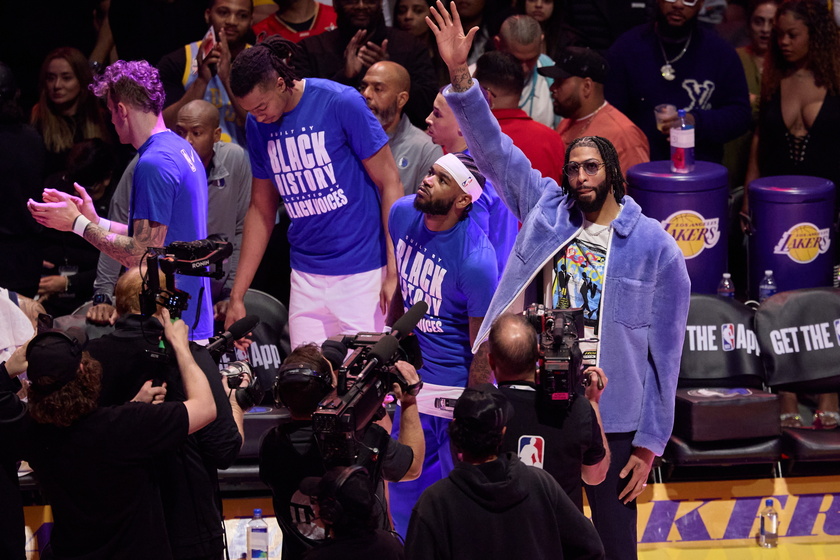 NBA - Dallas Mavericks at Los Angeles Lakers