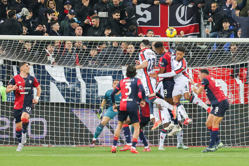 Soccer : Cagliari Vs Genoa