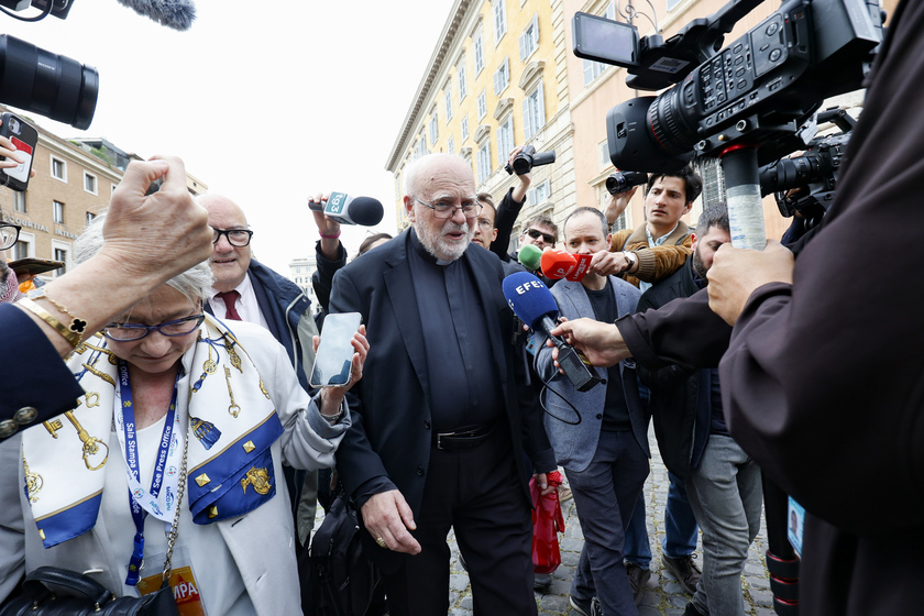 Cardinals hold fifth general congregation after Pope Francis' death