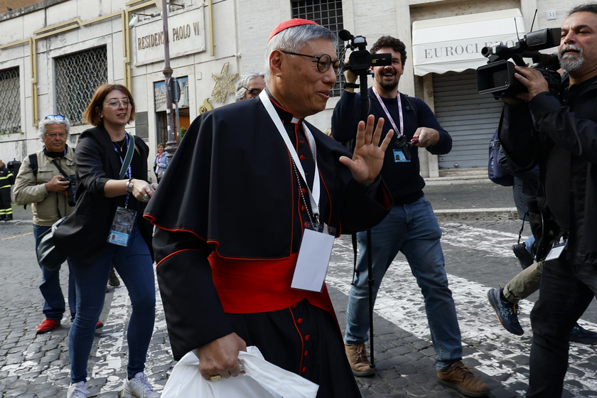 Cardinals hold fifth general congregation after Pope Francis' death