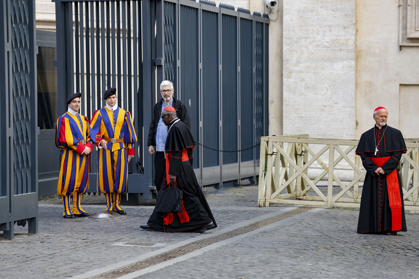 Cardinals hold fifth general congregation after Pope Francis' death