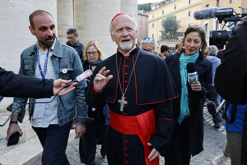 Cardinals hold fifth general congregation after Pope Francis' death