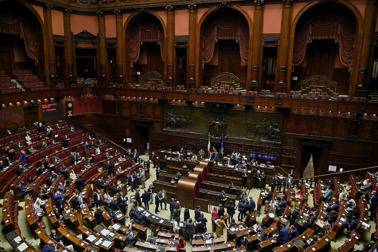 L 'aula di Montecitorio - RIPRODUZIONE RISERVATA