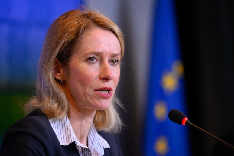 Kaja Kallas © ANSA/AFP