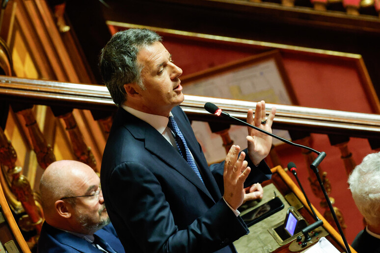 Botta e risposta Meloni-Renzi al Senato - RIPRODUZIONE RISERVATA