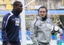 Italy forward Mario Balotelli and coach Cesare Prandelli