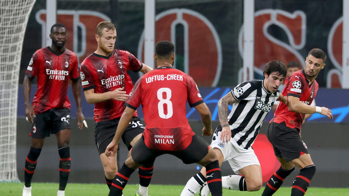 Champions: Milan-Newcastle 0-0 - RIPRODUZIONE RISERVATA