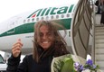 Tennis: Roberta Vinci rientra a Roma dopo finale Us Open © Ansa