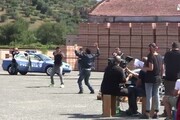 ANSA.IT sul set di 'Squadra antimafia7'