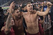 Derby alla Roma, la festa giallorossa