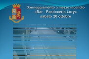 Incendiato bar di Gela, un arresto della polizia