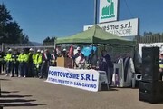 Portovesme, a San Gavino Monreale messa davanti ai cancelli della fabbrica