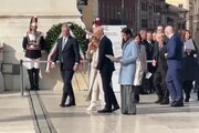 Giornata dell'Unita' nazionale, la cerimonia all'Altare della Patria