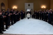 Il Papa riceve dirigenti e personale del Gemelli che lo hanno curato