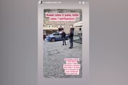 Ascoli, striscione antifascista in panetteria: scattano gli accertamenti
