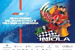 F1, il poster del GP del Made in Italy e dell'Emilia-Romagna