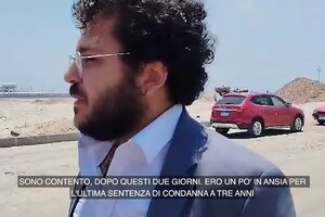 Zaki: "Ora sono libero, voglio tornare in Italia il prima possibile" (ANSA)