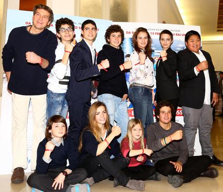 Il cast di Braccialetti rossi © ANSA