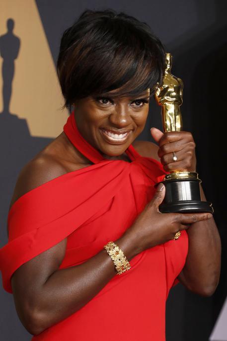 Oscar: miglior attrice non protagonista Viola Davis © EPA
