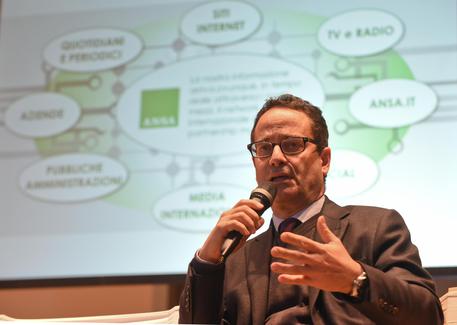 Il direttore dell'Ansa Luigi Contu in una recente immagine © ANSA