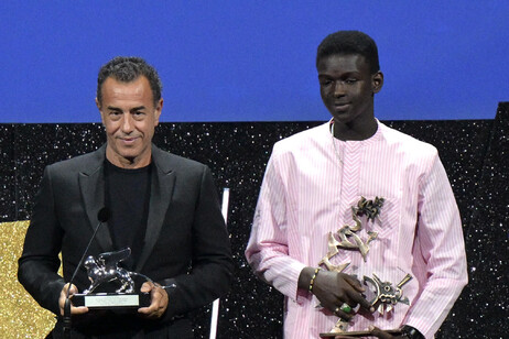 Matteo Garrone e Seydou Sarr