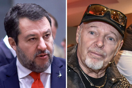 Salvini e Vasco Rossi