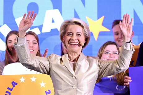 Von der Leyen dopo l'esito del voto