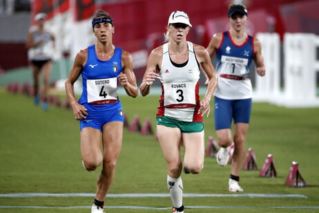 Pentathlon Modern Pentathlon event at the Tokyo 2020 Olympic Games at the Tokyo Stadium  Tokyo