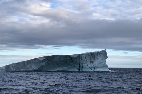 Un iceberg nell'oceano Artico (fonte: OGS)