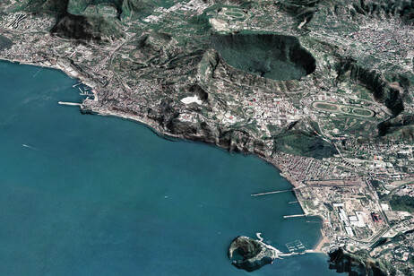 Sotto i Campi Flegrei la crosta terrestre presenta uno strato più debole del normale (fonte:&nbsp;Laboratorio di Geomatica dell’Osservatorio Vesuviano - INGV)