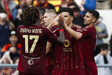 Soccer: Serie A; AS Roma vs ACF Fiorentina