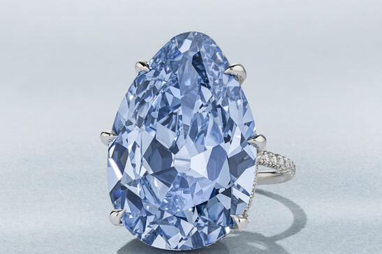 Golconda blue', uno dei diamanti più rari della storia @Christie's