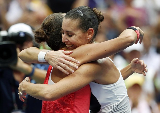 Stampa Usa, Pennetta e Vinci quasi sorelle, come le Williams © AP