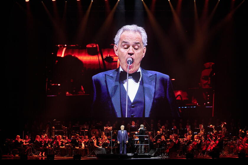 Andrea Bocelli in concert © ANSA/EPA