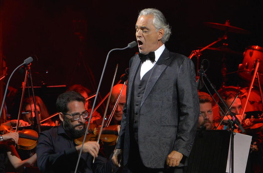 Andrea Bocelli at Starlite Festival © ANSA/EPA