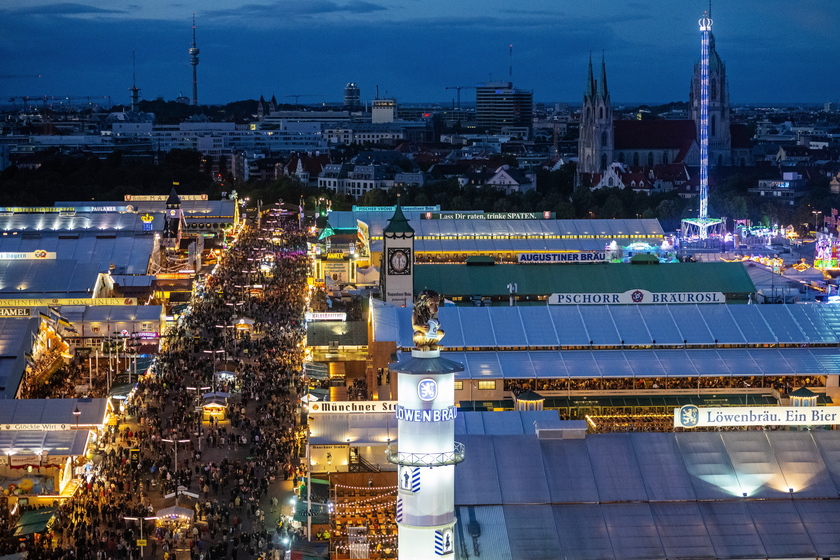 187th Oktoberfest in Munich - RIPRODUZIONE RISERVATA