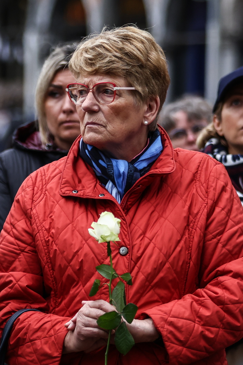 Funeral of French school teacher killed in knife attack - RIPRODUZIONE RISERVATA