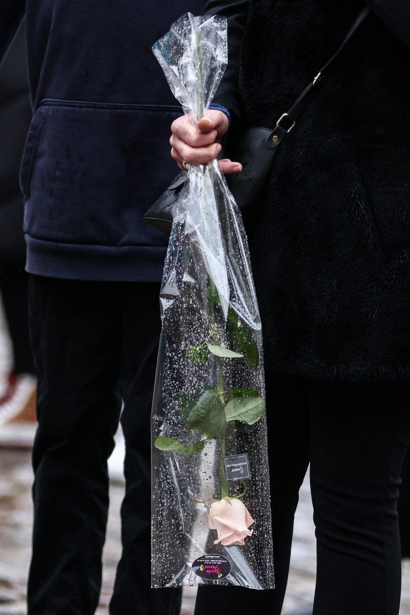 Funeral of French school teacher killed in knife attack - RIPRODUZIONE RISERVATA