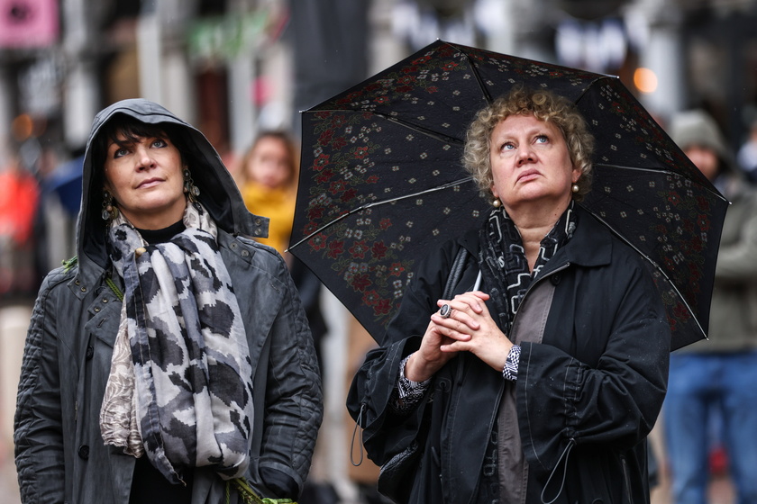 Funeral of French school teacher killed in knife attack - RIPRODUZIONE RISERVATA