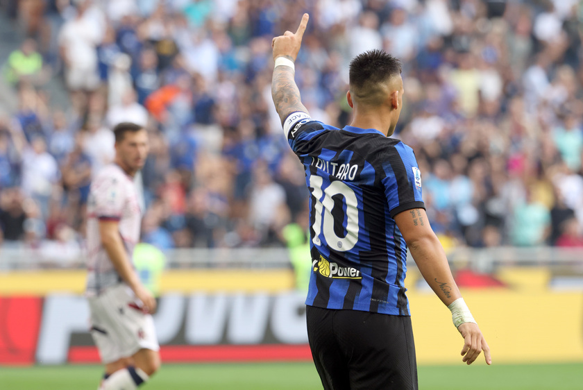 Soccer; serie A: Fc Inter vs Bologna - RIPRODUZIONE RISERVATA