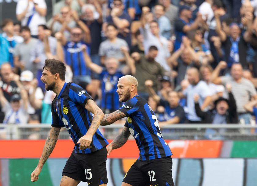 Soccer; serie A: Fc Inter vs Bologna - RIPRODUZIONE RISERVATA