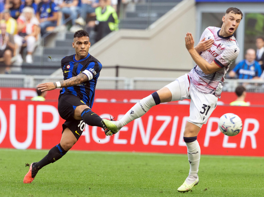 Soccer; serie A: Fc Inter vs Bologna - RIPRODUZIONE RISERVATA